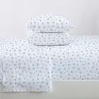 4-Piece Starfish Blue Ultra Soft Coastal Printed Microfiber Full Sheet Set