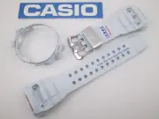 G-Shock Gulfmaster I.C.E.R.C GWN-Q1000 GWNQ1000K white resin watch band & bezel