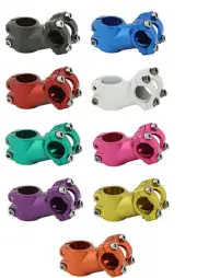 BICYCLE ALLOY STEM 28.6 X 60MM BB 25.4MM ANGLE 25D BMX MTB FIXIE TRACK CYCLING