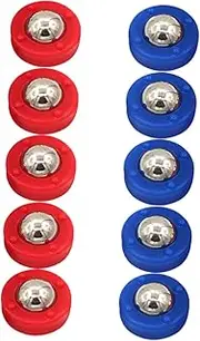 10pcs Mini Shuffleboard Set for Friendly Tabletop Game for Indoor Family Interaction Design Enhances Hand Eye Coordination and Fun