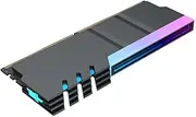 Daiilg Computer DDR4 DDR5 5V ARGB Sync Memory Radiator PC RGB Colorful RAM Heatsink Cooler Cooling Shim Armor Black
