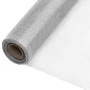 Mesh Screen Aluminium 112x2000cm Silver Insect Shade Fly Mosquito Bug Window Net