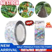 Bird Deterrent Tape Scarer Tape Garden Lawn Yard Pigeon Repeller Scare Ribbon AT