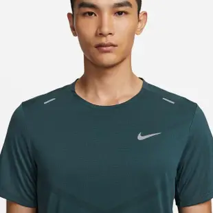 【NIKE 耐吉】上衣 男款 短袖上衣 運動 AS M NK DF RISE 365 SS 綠 CZ9185-328