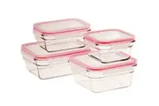 Glasslock 4 Piece Food Container Oven Safe Set Tempered Glass- 28084