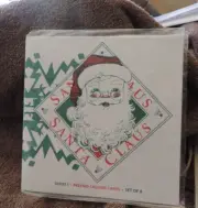 VINTAGE TELEPHONE CARD SANTA CLAUSE SERIES 1 SET OF 4 SEALED