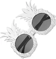 [DEARMAMY] Funny Pineapple Sunglasses Party Glasses Unique Shape Beach Decor Summer Photo Prop