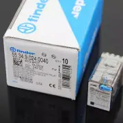 1set Finder Relay 55.34.9.024.0040, 55.34/DC24V 7A 14PIN Base 94.74
