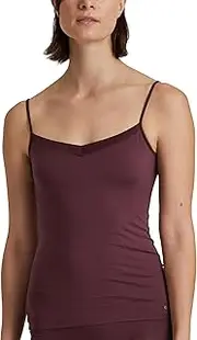 [CALIDA] Women's Cate Damen Spaghetti-Top Vest, Grau (Iron Grey 979), 14/16 (Manufacturer Size: S)