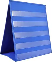 CAXUSD Folding Digital Display Stand Sided Desk Triangle Window for Classroom Supplies Teaching Tools