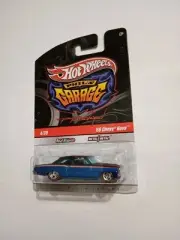2010 Hot Wheels Phil's Garage '66 Chevy Nova W/Real Riders Tires & Major Ding
