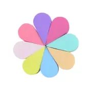 8 Pcs Petal-shaped Sponge Powder Puff Makeup Egg Eyeshadow Applicator