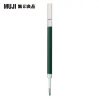 在飛比找momo購物網優惠-【MUJI 無印良品】自由換芯膠墨筆芯/綠0.5mm