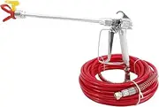 YaeMarine Airless Spray Gun and 50 Feet Hose Kit With 12" Extension Pole, 3600 PSI Reversible 517 Tip and Tip Guard