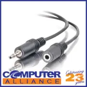 ALOGIC 2m 3.5mm Stereo Audio Extension Cable Male to Female AD-EXT-02