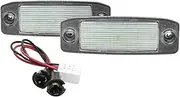 DEMULAX 12V LIGHT Number Plate Lamp, for KIA Sportage 2011 2012 2013 2014 2015 2016 White License Plate Light Assembly Car Number Plate Light