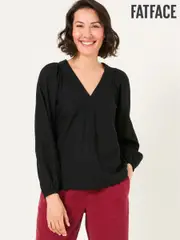 FatFace Channon Black Blouse (AT2393) | $106 - $111