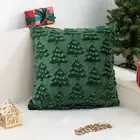 Square Throw Pillowcover Christmas Tree Cushion Cover Sofa/Bed