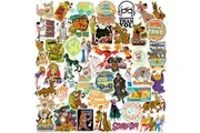 Scooby Doo Assorted Designs Stickers (Pack of 100) (Multicoloured) (One Size)