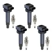 4 Ignition Coils & Iridium Spark Plugs For Toyota Echo Prius Yaris L4 1.5L UF316 (for: Toyota)