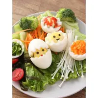 在飛比找ETMall東森購物網優惠-花式切蛋器廚房創意一切二花邊雞蛋分割刻棒蛋黃小雞沙拉制作神器