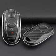 For Buick Enclave Encore GX Lacrosse Smart Car Key Fob Cover Case Carbon Fiber