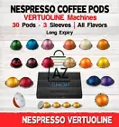 Nespresso Coffee 30 Pods Capsules 3 sleeves VertuoLine Machines / CHOOSE FLAVOUR