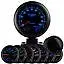 95mm GlowShift Tinted 7 Color LED Dashboard Tachometer w/ Shift Light - GS-T709