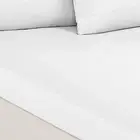 Royal Comfort 1500 TC Cotton Rich Fitted sheet 3 PC Set Double-White