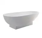 LAGOONA 1810*930*520mm Stone Surface Bath Matte white Freestanding With Overflow