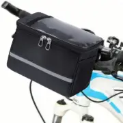 Bicycle Front Handlebar Bag Bike Frame Organizer Pouch MTB Waterproof Phone Bags