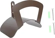 IWOWHERO Full Metal Wall Storage Shelf Garden Hose Rack Rust-Resistant Easy to Assemble