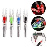 3PC Led Lighted Nocks for Arrows Recurve and Compound Bow Arrow Nock