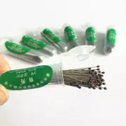 100Pcs Stainless Steel Insect Pin Entomological Pins Specimen Needle School Lab