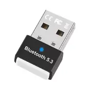 New BLE Bluetooth 5.3 Adapter Transmitter Receiver Dongle Wireless Adapter