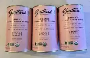 x3 Guittard Organic 22/24% Natural Unsweetened Cocoa Powder (8oz) bb 2026