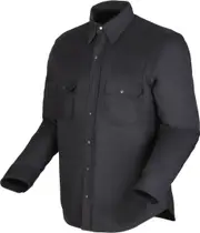 Modeka Colden Motorcycle Shirt, black, Size 2XL for Men