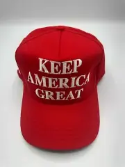 Official Keep America Great Trump 2020 Cali Fame Red Snapback Hat Cap One Size
