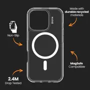 EFM Zurich MagSafe Case for Apple iPhone 16 Pro (Clear)