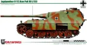 1/72 WW2 German Jagdpanther II. Painted Resin. 3800 models on offer