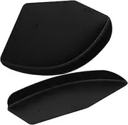 1Pair Windproof Wheelchair Side Guard Baffle Durable Clothing Guard for Right Left Excellent Wind Protection Easy Installation Ensures Safety All Weather Conditions