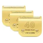 40 Blades Dog Grooming Blades Compatible with Andis/Oster A5/Wahl KM-10 Serie...