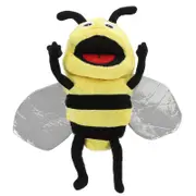 Plush Cartoon Bee Hand Puppet Stuffed Insect Interactive Pretend Play Puppet As Shown 37.00X32.00X9.00CM