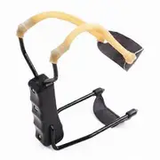 High Velocity Sling Shot With Wrist Support For Outdoor Hiking Hunting_xush