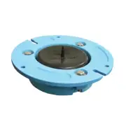 JONES STEPHENS 4" x 2" No Caulk Code Blue Cast Iron Toilet Flange C40500