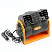 Jwl-dc 12v/24v Car Air Conditioner Fan Cooler Car Cigarette Lighter Truck Cooling Air Fan Adjustable Speed Silent Orange 24V