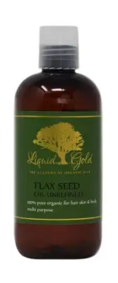 8 oz Premium Flax Seed Oil Pure Organic Unrefined Fresh Best Quality Skin Care