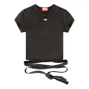 [Diesel] Diesel T-Bunny-Tail-R1 T-shirt S BLACK