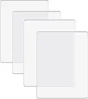 2pcs Clear Acrylic Cutting Mats for Die Cutting Machine, Transparent Plastic Plate - Die-Cutting Plate for Cutting Dies/Paper Cutter/Die-Cut Machine - Alinacutle