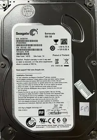 在飛比找Yahoo!奇摩拍賣優惠-@淡水無國界@ 良品 希捷 Seagate 500G  二手